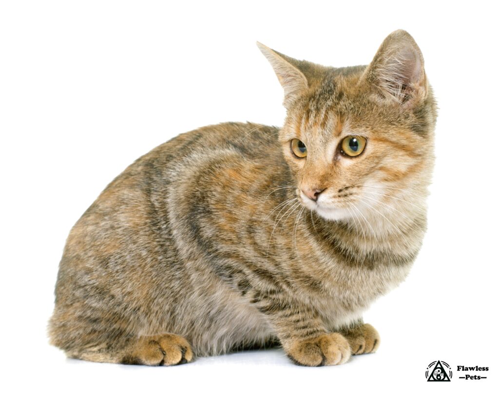 Charmig Tabby-katt som visar nyfikenhet, perfekt för husdjursälskare och kattentusiaster.